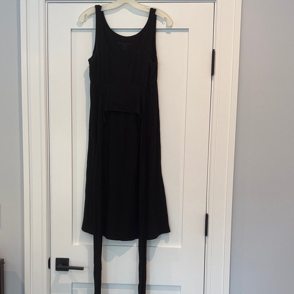 Rosie Pope Black Sleeveless Maternity Dress Size M
